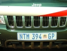 Number plate details